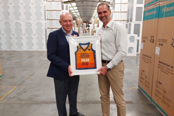 MILAR amplía su compromiso con Valencia Basket
