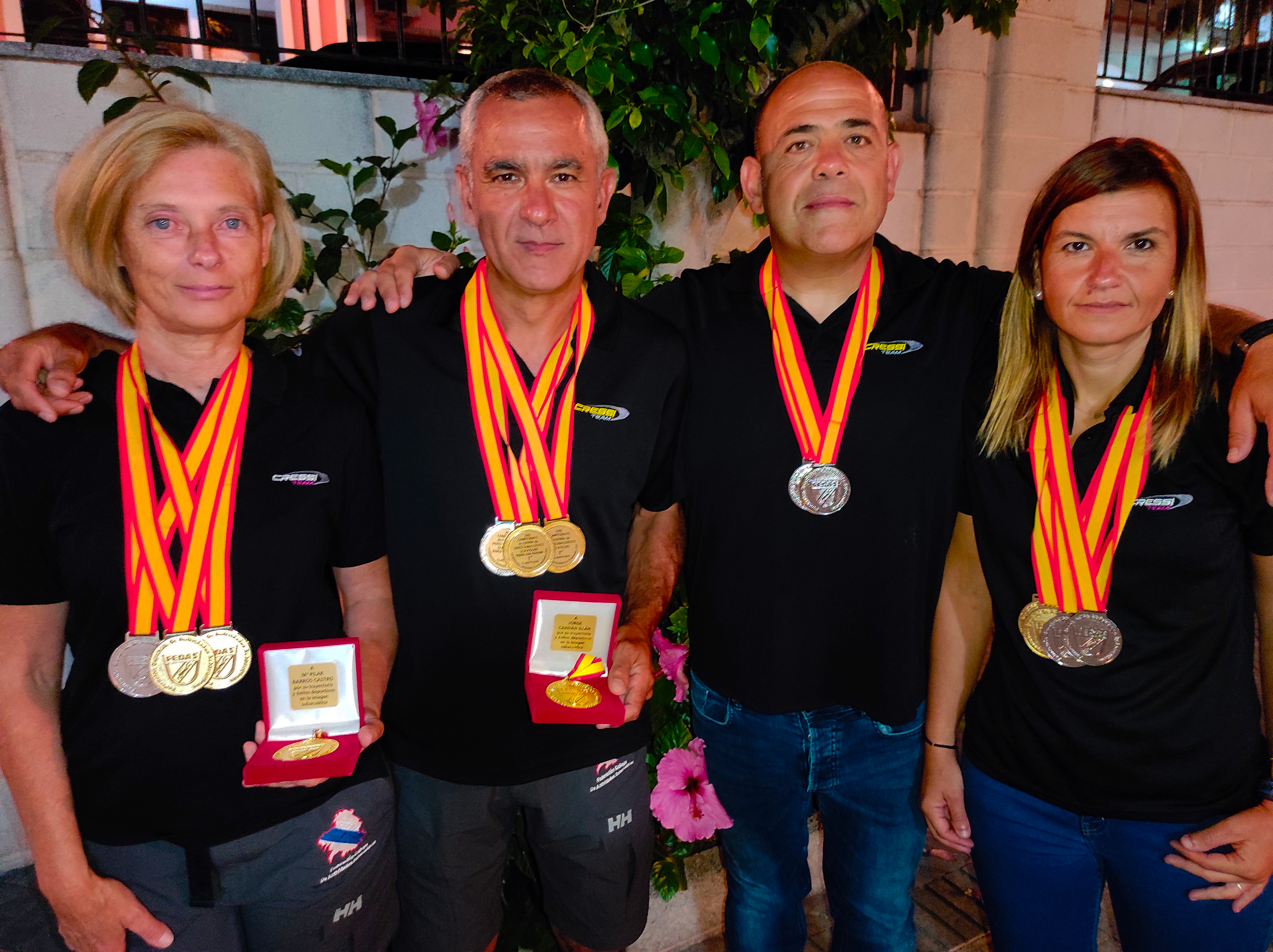 Los castellonenses Lledó Bernat y Héctor Ripollés, subcampeones de España de Vídeo Submarino