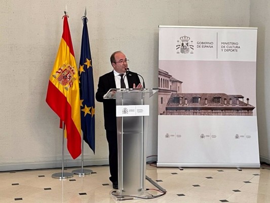 Iceta avanza que el Estatuto del Artista se desarrollará 