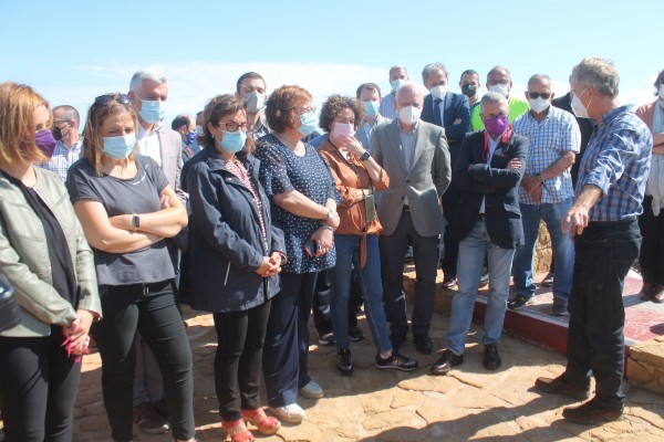 Morán asegura que las obras de las escolleras de Almenara 
