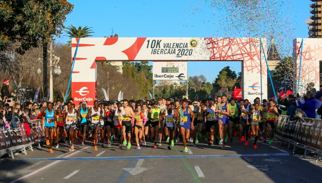 Una treintena de atletas de élite encabezan un 10K Valencia Ibercaja que atacará el récord del mundo femenino 