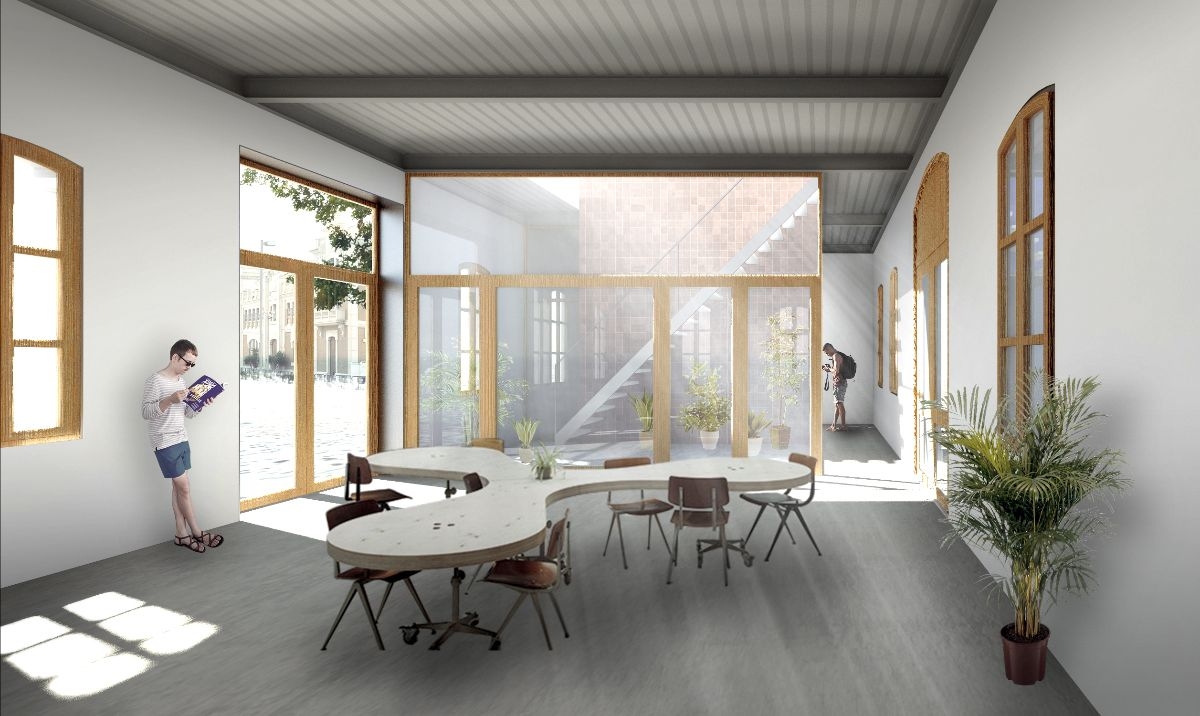 La Marina de València transforma la caseta de la Guardia Civil en una residencia de artistas