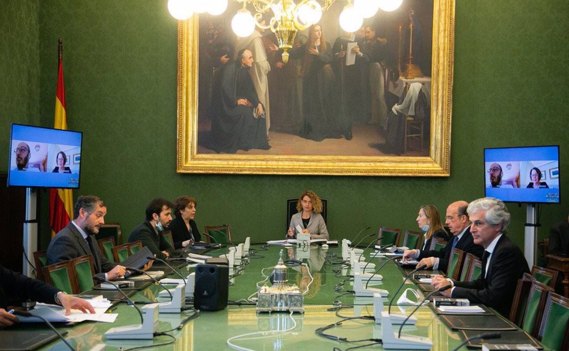 Reunión de la Mesa del Congreso. Foto: GPPOPULAR - 