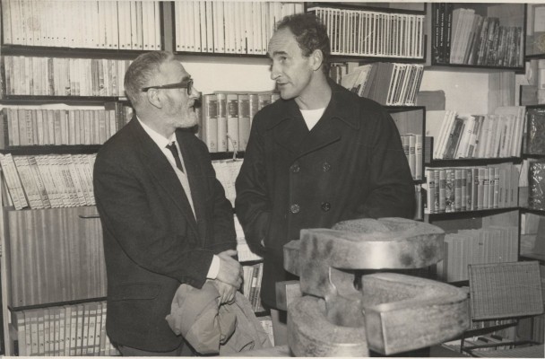 La obra de Jorge Oteiza y Eduardo Chillida se encuentra por primera vez en la Fundación Bancaja