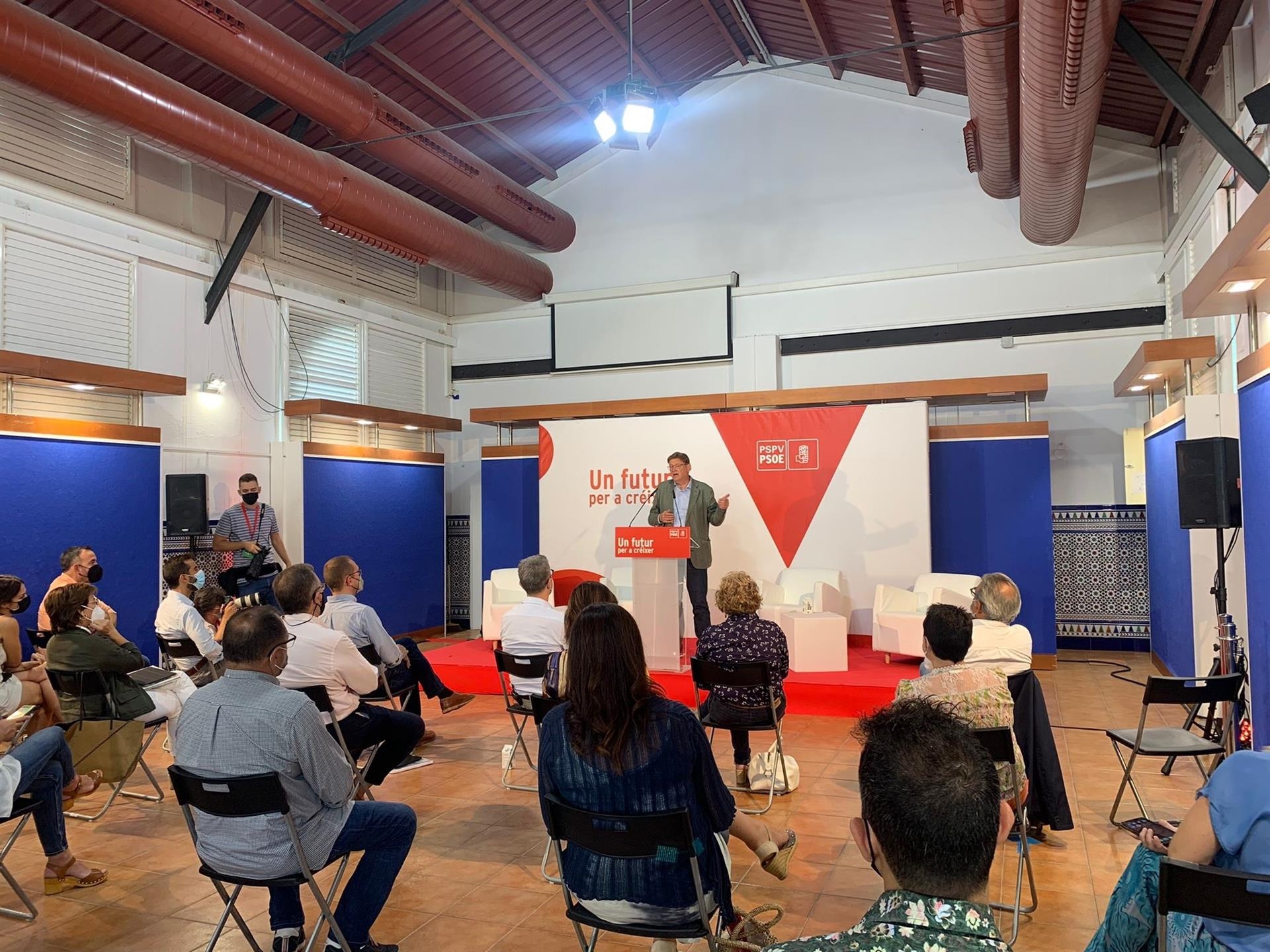 Puig, Caballero y Barceló encabezarán las listas de las tres provincias al 40 Congreso del PSOE