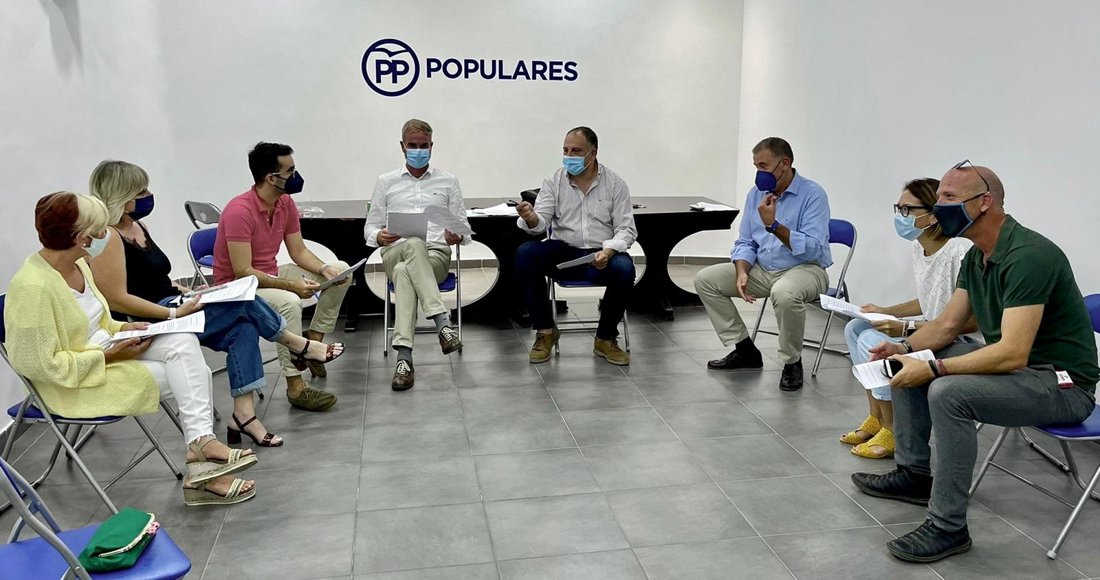 El PPCS organiza 24 encuentros con alcaldes y portavoces para elevar sus demandas a Diputación