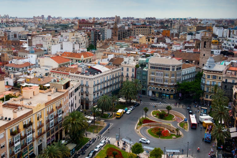 Panorámica de València desde el Miguelete. Foto: KIKE TABERNER - 