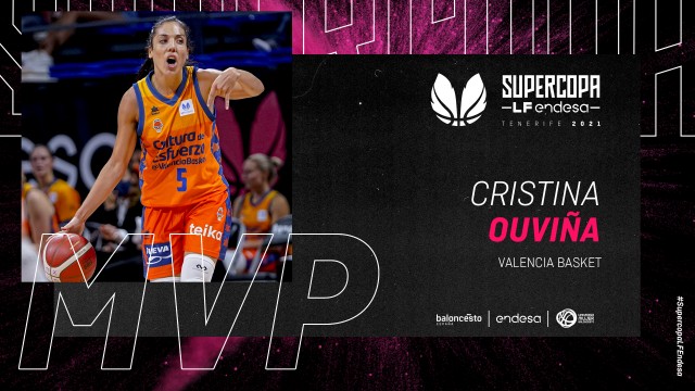 Cristina Ouviña, MVP de la final 