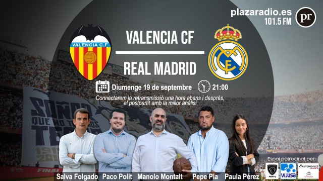 Sigue en directo el Valencia CF - Real Madrid