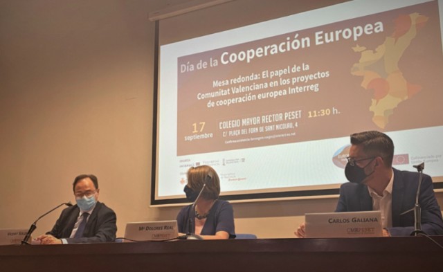 La Comunitat participa en 64 proyectos europeos Interreg que movilizan unos 16,8 millones