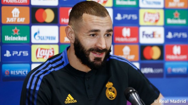 Benzema se entrena en el gimnasio a dos días de jugar contra el Valencia