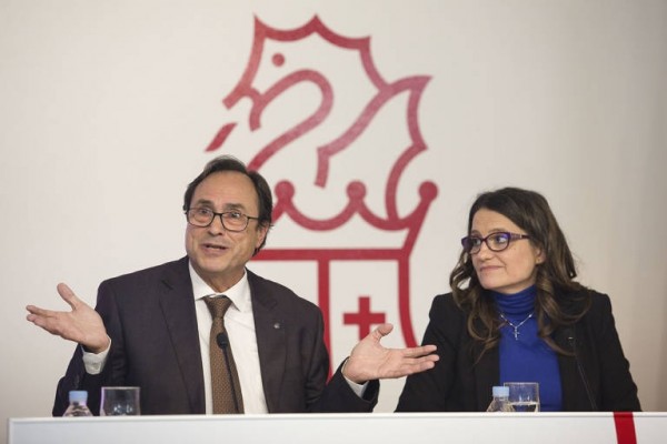 Oltra planta a Soler en su primera reunión de presupuestos tras citar también a Podem 