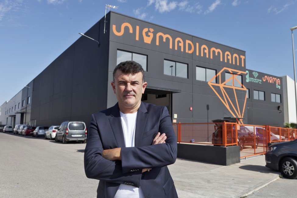 Rubén Gómez, director general de Sigmadiamant. (Foto: ANTONIO PRADAS) - 