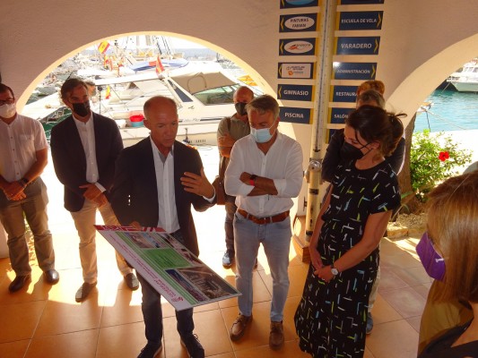 El Club Náutico Jávea firma el inicio de las obras de la concesión con 2,5 millones