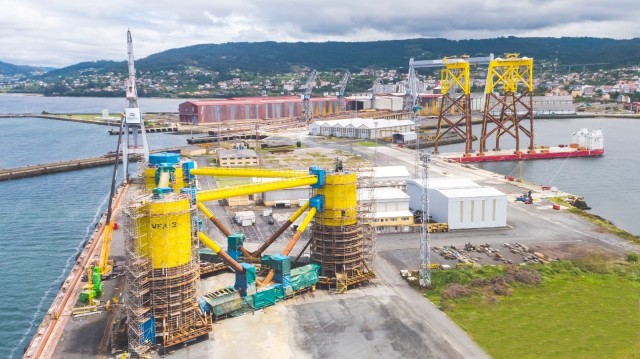 Navantia se alía con H&W para construir estructuras de parques eólicos en Reino Unido