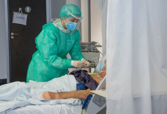 Un nuevo fallecido enturbia el descenso de hospitalizados por covid en la Región