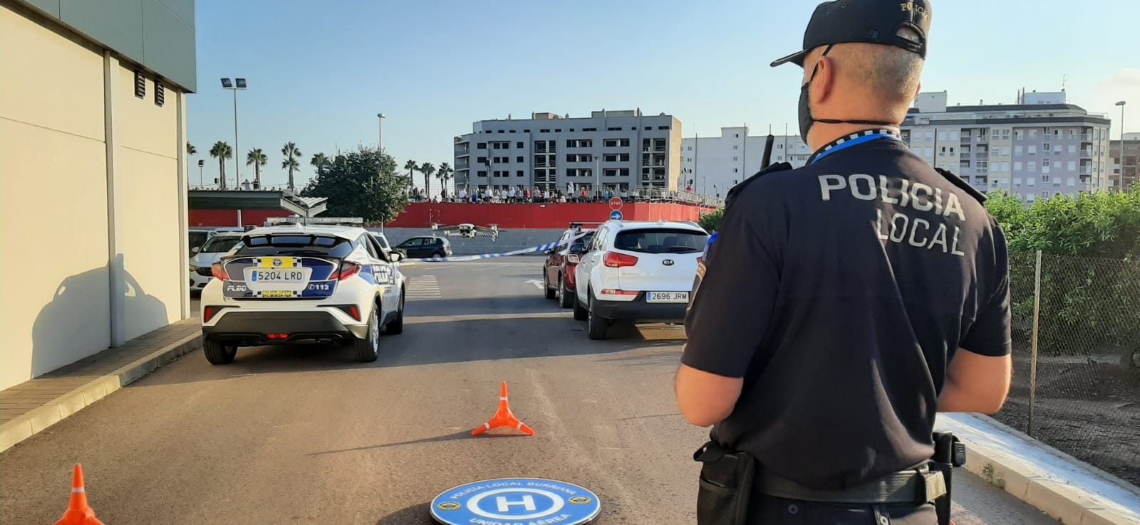 La Policía Local de Burriana realiza 308 intervenciones durante la Misericòrdia