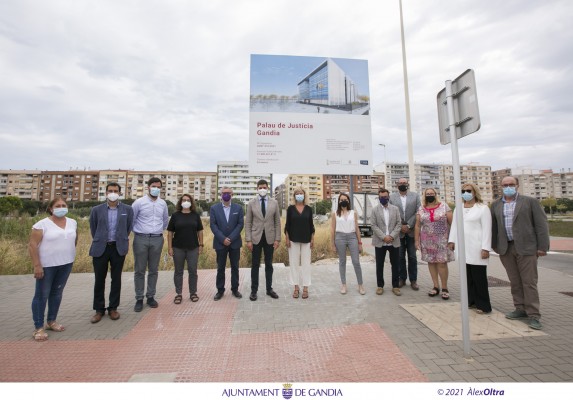 El Palacio de la Justicia de Gandia estará listo en dos años con una inversión de 17,5 millones de euros 