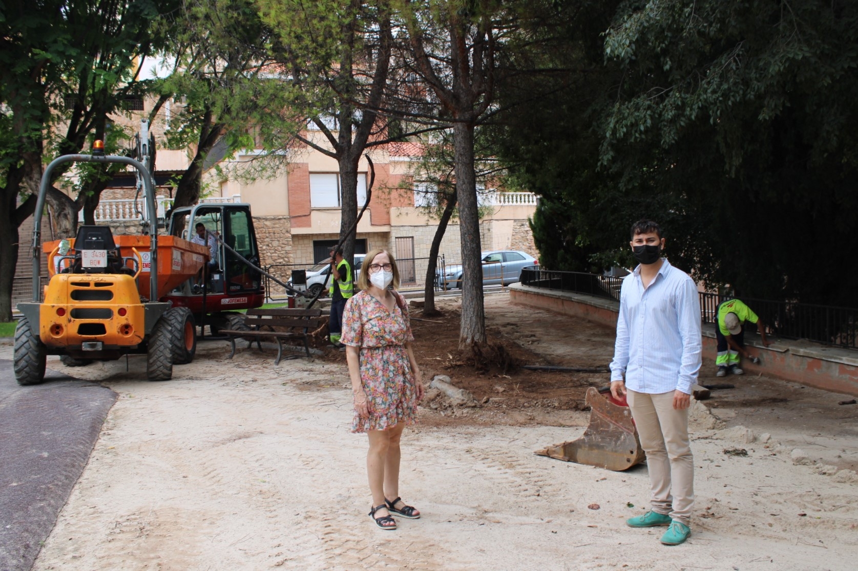 L'Alcora comienza las obras de remodelación del parque Jardins

de la Vila