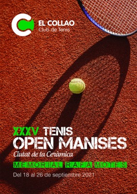 El Collao acoge la 35 edición del Open Manises de Tenis 'Memorial Rafa Motes'