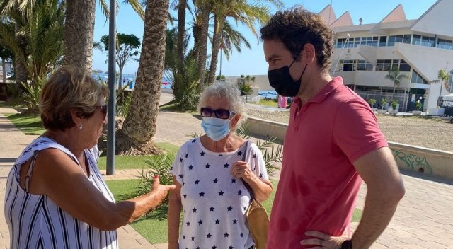 Teodoro García pide el apoyo de la ILP Mar Menor para las propuestas del PP: 