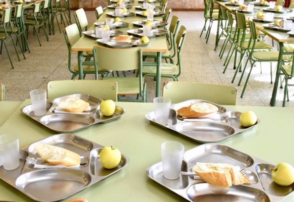 Nueve de cada 10 comedores escolares ya sirve menús especiales por salud y razones culturales 