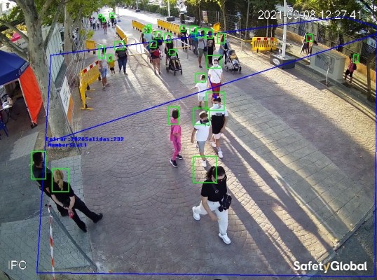 Tecnología de película para una Feria segura: cámaras de reconocimiento facial controlan los accesos