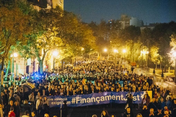 La plataforma valenciana por la financiación insta a Andalucía y a Murcia a crear órganos similares