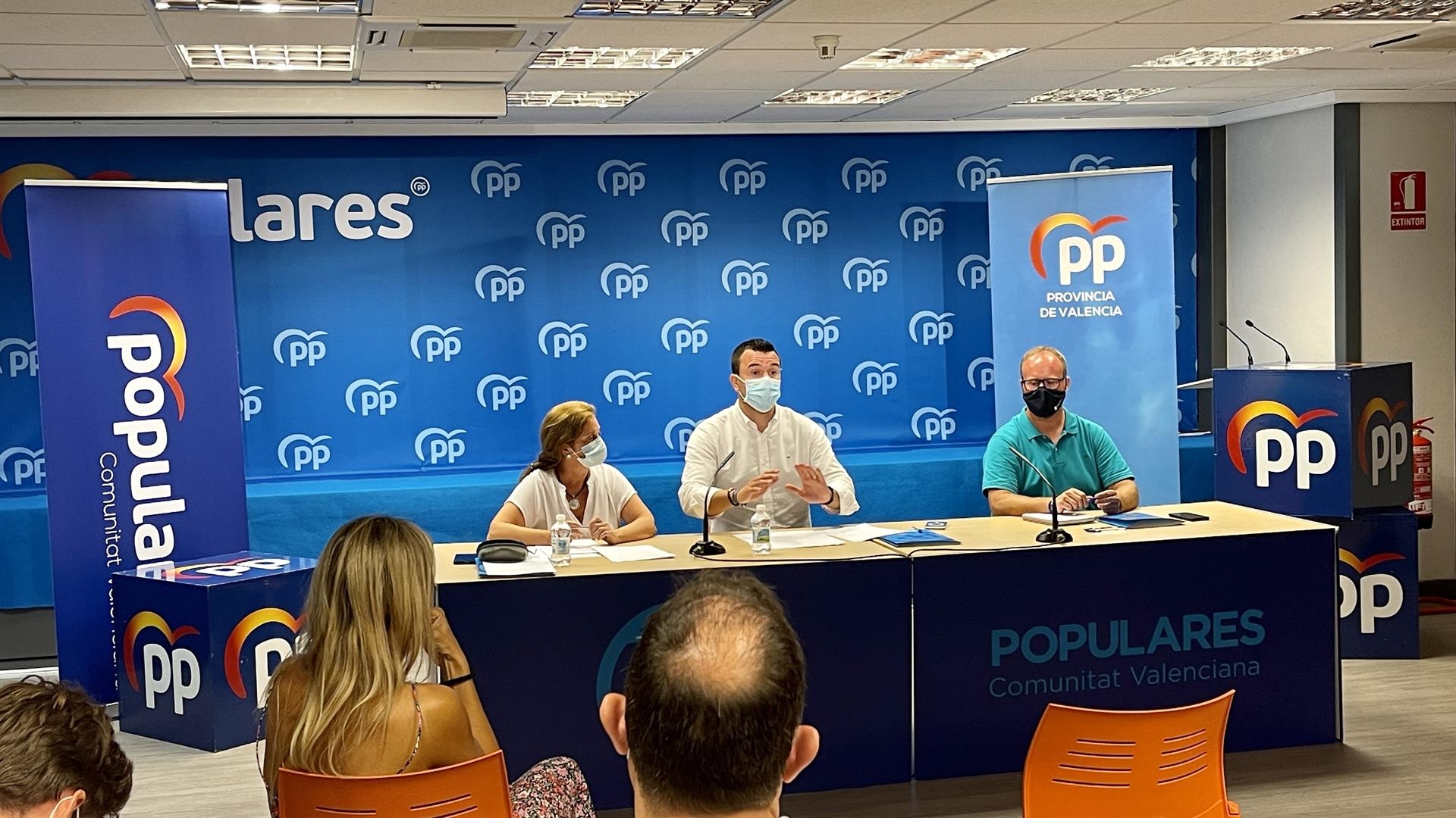 El PP tiene constituidas el 75% de las direcciones locales en Valencia