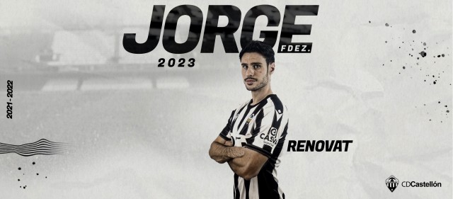 Jorge Fernández renueva con el Castellón hasta 2023