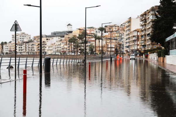Águilas cifra en un millón de euros los daños de la DANA y pide que sea declarado como zona catastrófica
