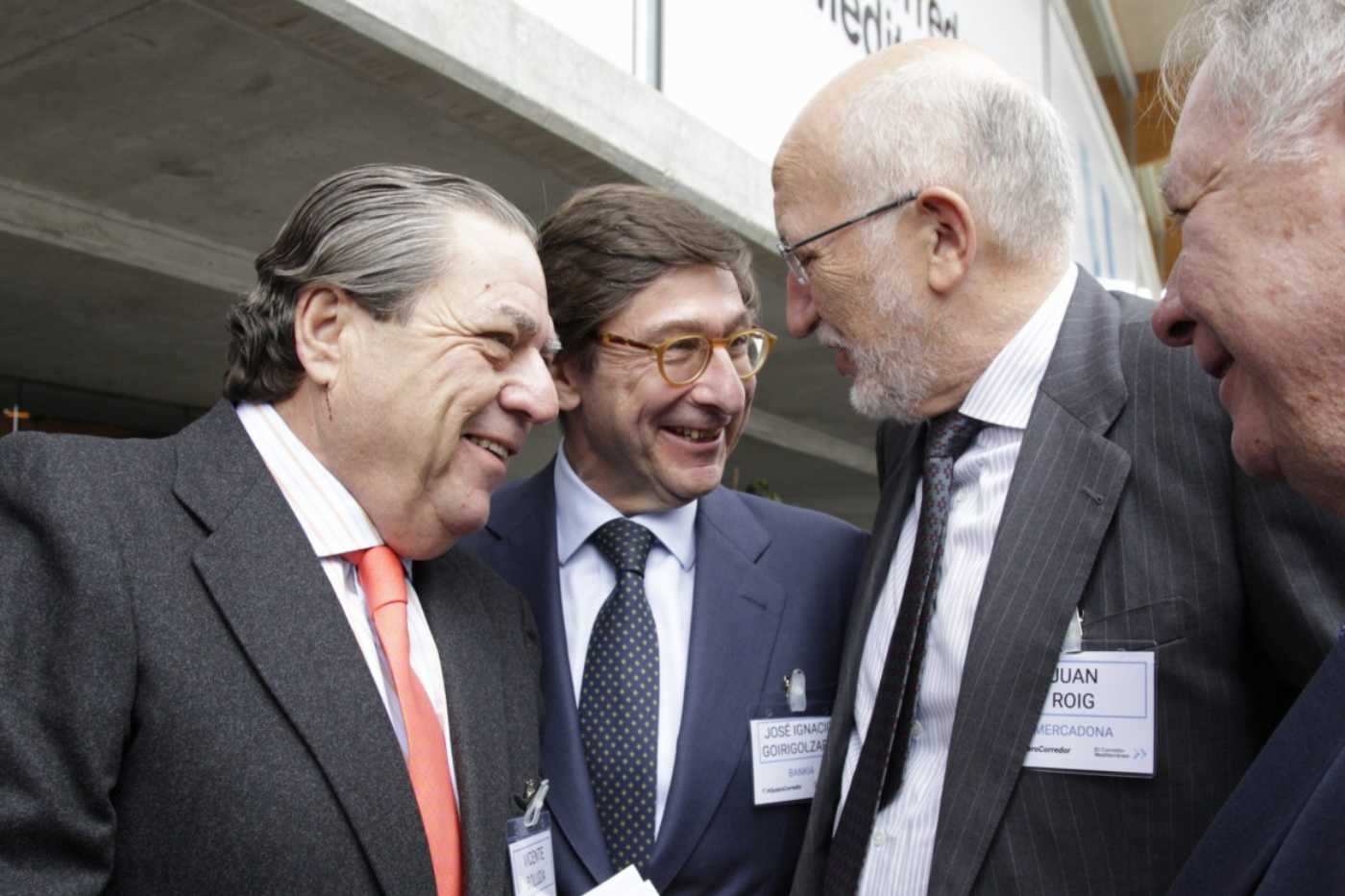 Boluda, Goirigolzarri y Roig, durante el encuentro celebrado en Murcia. Foto: PEPE OLIVARES - 