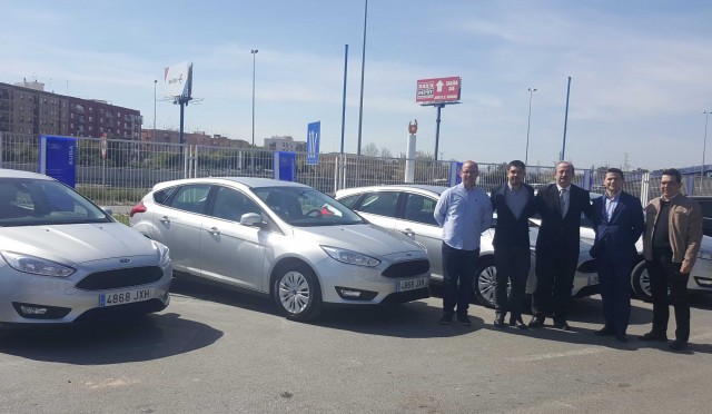 Ford Montalt entrega una flota a Grúas Rigar