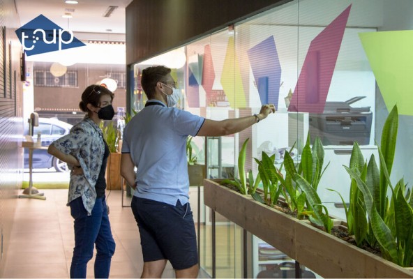 El coworking alicantino Glub cambia de nombre e imagen: se convierte en TerretUp