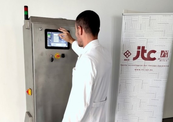 ITC-AICE desarrolla un prototipo para el control industrial y automatizado de la molienda cerámica