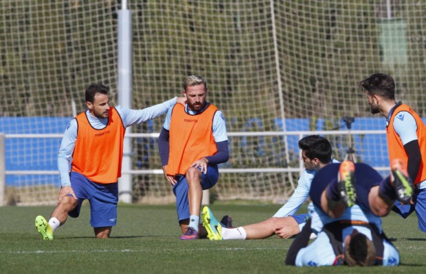 La plantilla del Levante empieza a preparar el partido ante el Almería
