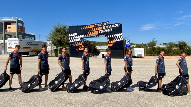 Los pilotos del Centro de Tecnificación del Circuit Ricardo Tormo comienzan el curso