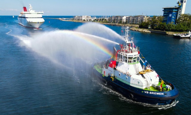 Boluda Towage amplía su presencia en el Báltico con el remolque en Rostock