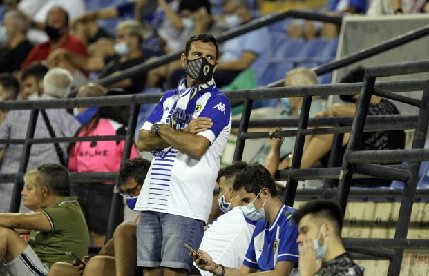 Solo en 7 de los 40 partidos disputados en Primera RFEF hubo más asistencia que en el del Rico Pérez