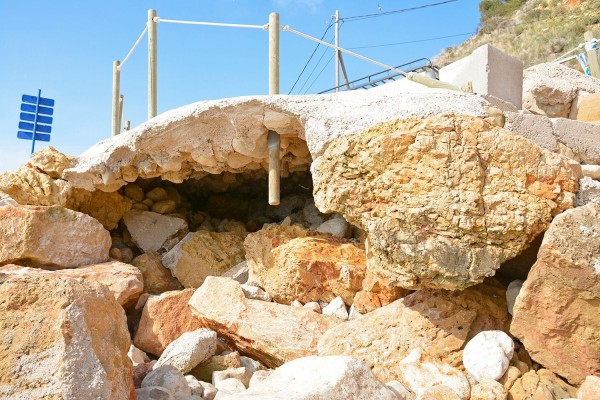 Puertos de la Generalitat repara los daños de ‘Gloria’ en el Tangó de Xàbia dos años después del temporal

