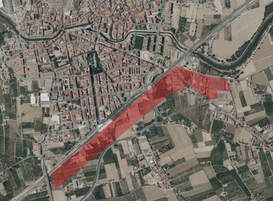 Orihuela avanza en su proyecto de zona comercial junto a las vías del tren con el informe ambiental favorable