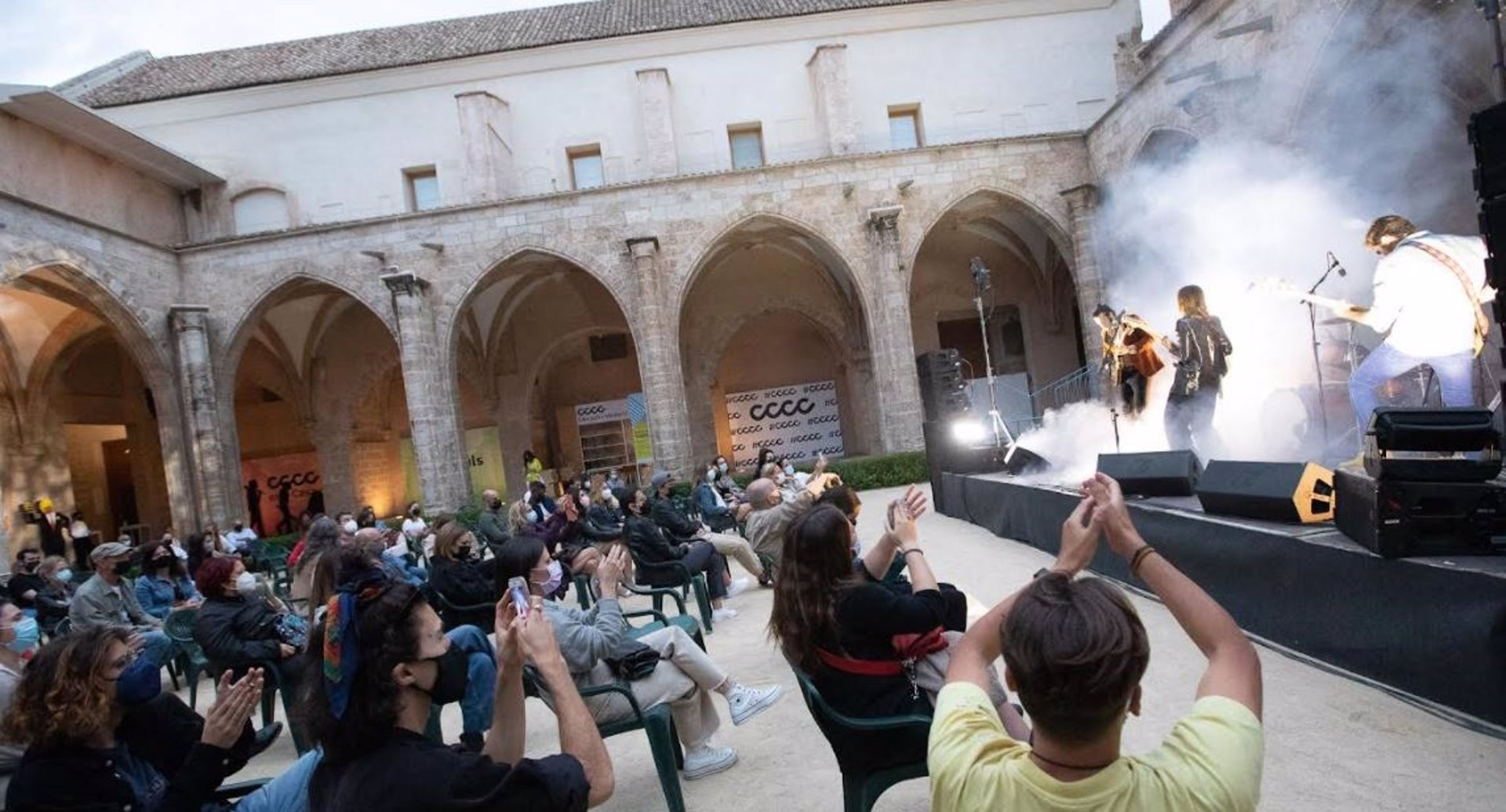 Los artistas del CCCC Music Lab celebran su primer directo junto a Fresquito y Mango
