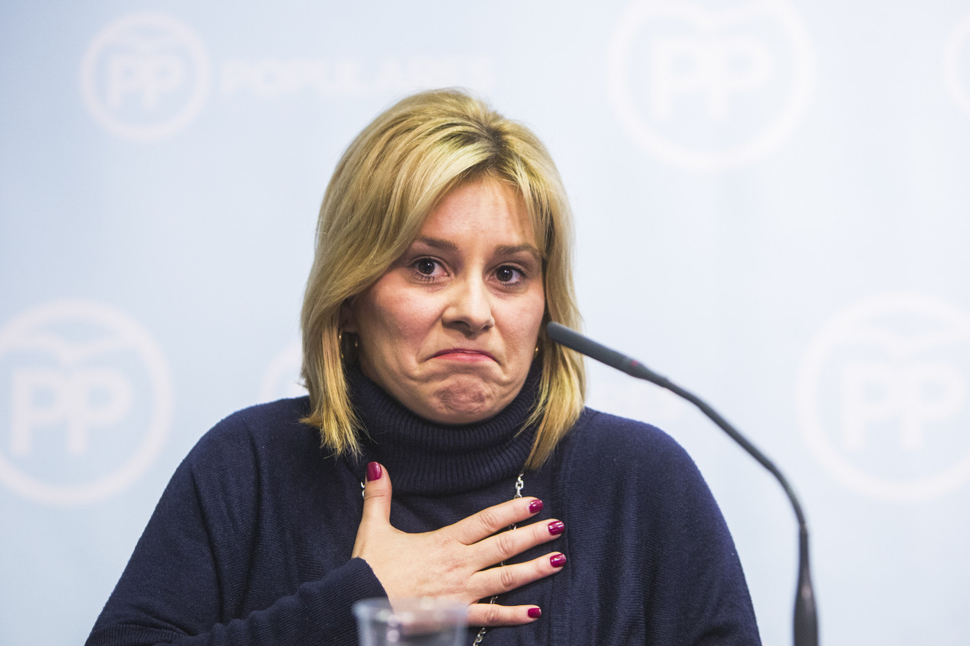 Mari Carmen Contelles, portavoz del PP en la Diputación de Valencia. Foto: EVA MÁÑEZ - 