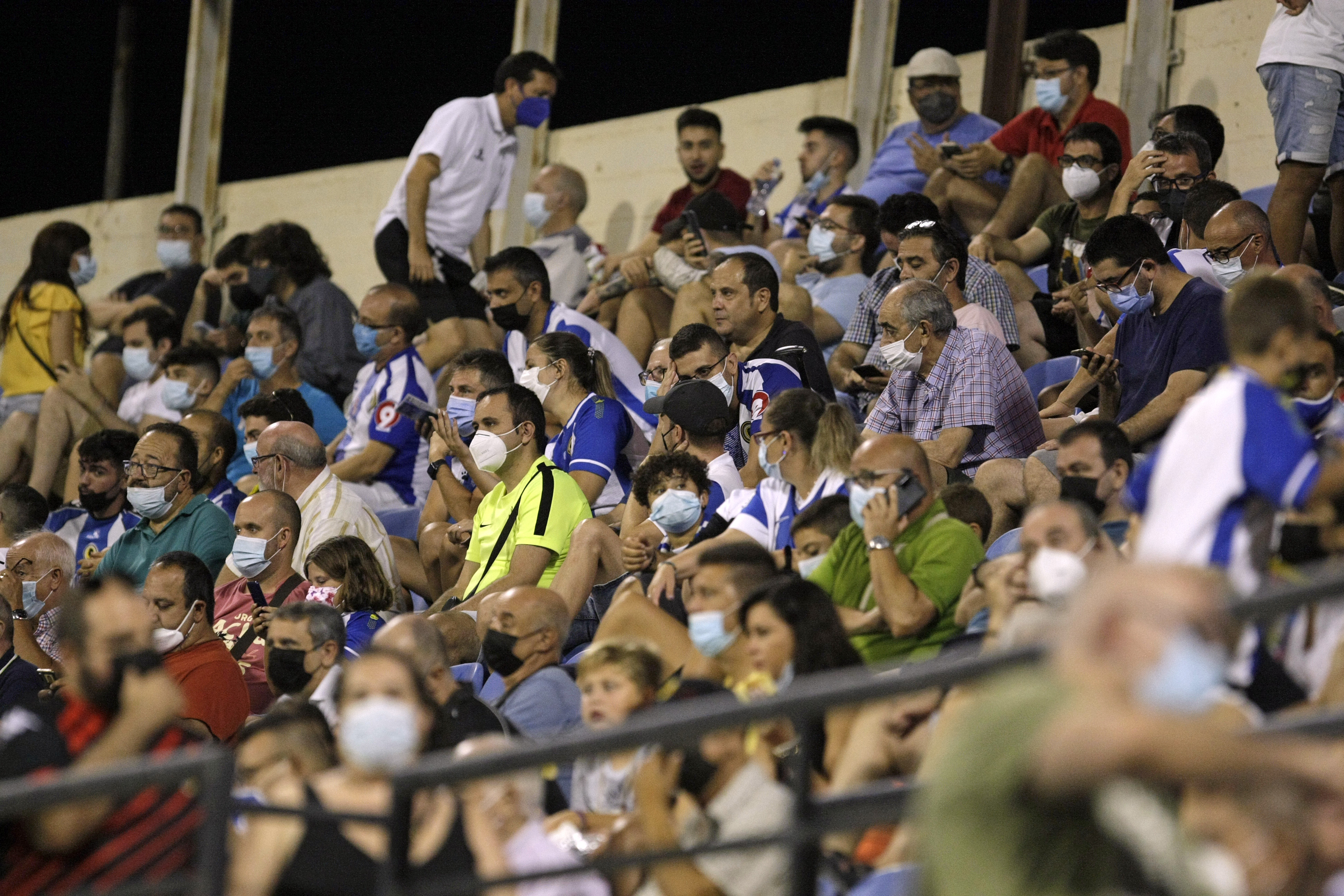 El encuentro Hércules-Mar Menor contará con un aforo de hasta 5.000 espectadores