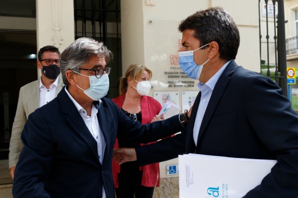 Mazón plantea al Consell un recurso conjunto al cambio de las reglas del trasvase Tajo-Segura 