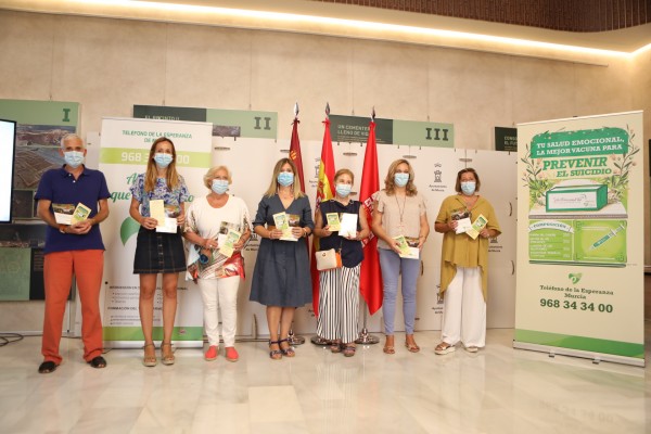 Murcia y el Teléfono de la Esperanza se unen para la campaña 'Vacúnate contra el suicidio'