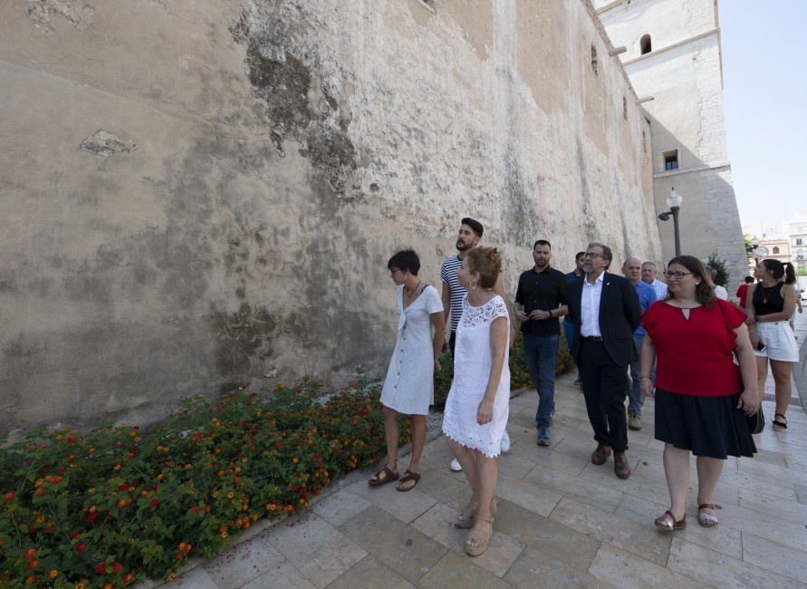 Fotografías de la primera visita oficial a Vinaròs, en julio de 2019 - 