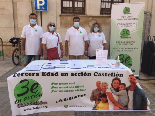 El partido '3Edad en Acción' aterriza en Castellón en pleno debate sobre el futuro de las pensiones