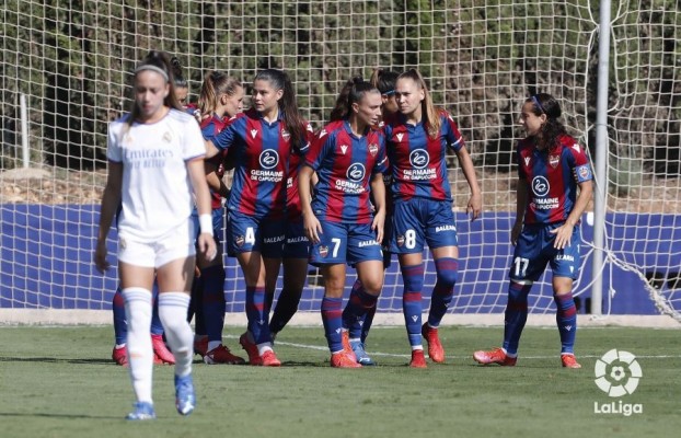 El Levante construye una gran victoria ante el Real Madrid