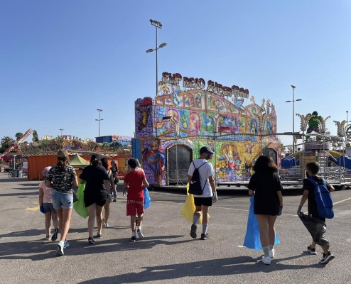 La primera recogida selectiva de residuos de la Feria de Murcia cubre todas sus plazas de voluntariado